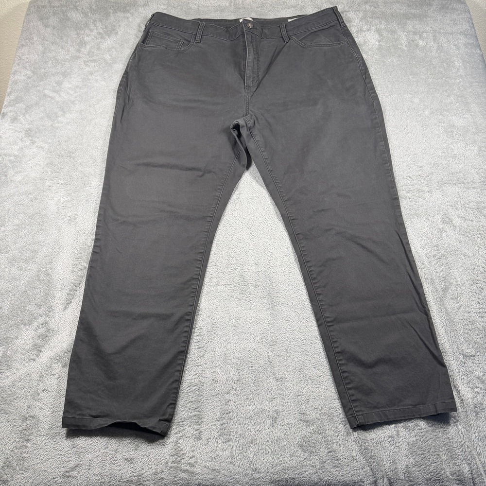 Flint and Tinder Athletic Tapered Fit Pants Men 42x32 (Fits 41x29) Gray Chino